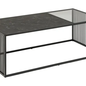 Populärt val Saklani Soffbord 120x60 cm Svart - Möbler