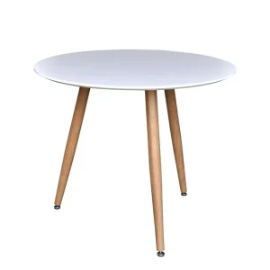 Venture Home Polar Matbord 90 cm Vit - Möbler risnedsättning