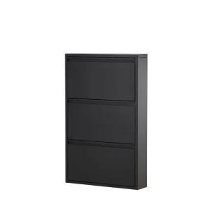 Venture Home Bonito Skoskåp 60x15 cm Svart - Förvaring Nyhet