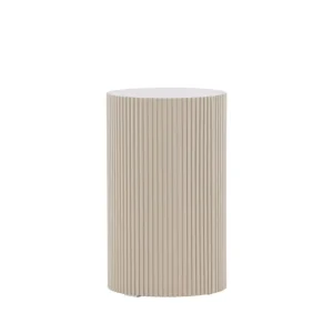 Venture Home Lenox Sidobord 50 cm Beige - Möbler Nyhet