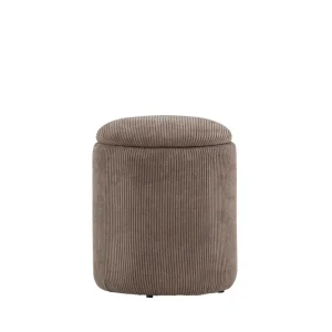 Beställ nu Venture Home Limpen Sittpall Brun - Möbler