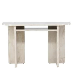 Venture Home Ålesund Travertin Sidobord 120x40 cm Beige - Möbler Premium