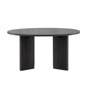 I lager VIND Askerön Soffbord 80 cm Svart - Möbler
