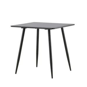 Venture Home Polar Matbord 75x75 cm Svart - Möbler Erbjudande
