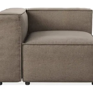 Rea Andrarum Cubo 2-sits Vänstermodul i Tyg 120 cm bred Grå - Möbler