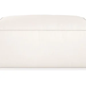 Andrarum Cubo 1-sits Rektangulär Fotpallsmodul i Tyg 80 cm bred Ljusbeige - Möbler Snabb frakt