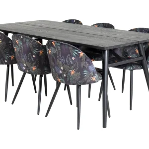 Zenazmi Matgrupp 195 cm + 6 Sedavi Matstolar - Möbler I lager