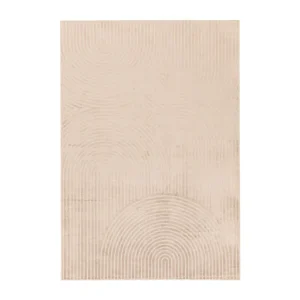 Köp online KM Home Granada Viskosmatta 240x340 cm Rektangulär Sand - Textil & mattor