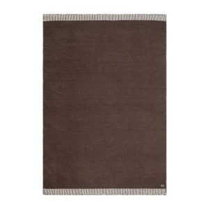Beställ nu KM Home Vaxholm Ullmatta 160x230 cm Rektangulär Brun - Textil & mattor