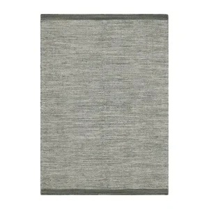 Sänkt pris KM Home Torsby Ullmatta 160x230 cm Rektangulär Grön - Textil & mattor