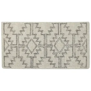 I lager Urla Ryamatta 80x150 cm Beige - Textil & mattor