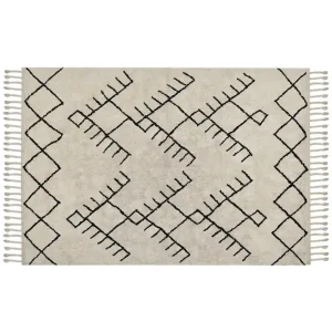 Lägg i varukorgen Erler Bomullsmatta 160x230 cm Beige - Textil & mattor