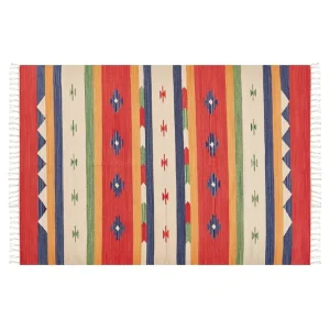 Alapars Kelimmatta 140x200 cm Röd - Textil & mattor Snabb frakt