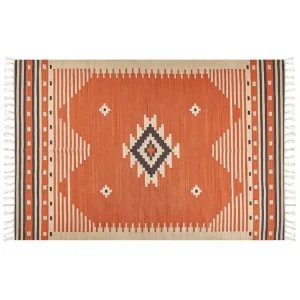 Bomullsmatta Gavar 200x300 cm Orange - Textil & mattor Snabb frakt