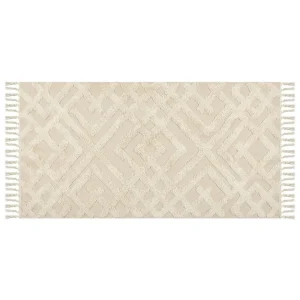Ardahan Bomullsmatta 80x150 cm Beige - Textil & mattor Fynd