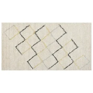 Tezpur Bomullsmatta 80x150 cm Beige - Textil & mattor Trygg betalning