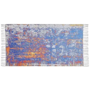 Acarlar Ryamatta 80x150 cm Blå - Textil & mattor Begränsat erbjudande