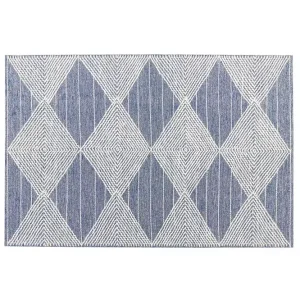 Datca Ullmatta 140x200 cm Blå - Textil & mattor Handla nu