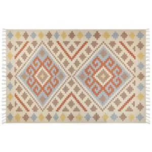 Begränsat antal Atan Kelimmatta 200x300 cm Beige - Textil & mattor