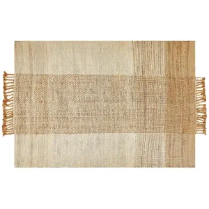 Hamzalar Jutematta 140x200 cm Beige - Textil & mattor Snabb leverans