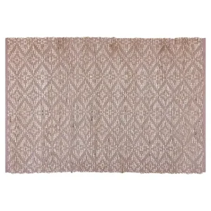 Gerze Bomullsmatta 140x200 cm Rosa - Textil & mattor Trygg betalning