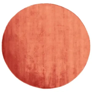 Billigare GesiIi Ryamatta 140 cm Rund Orange - Textil & mattor