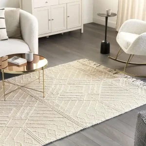 Kampanj Mavikent Ullmatta 160x230 cm Beige - Textil & mattor