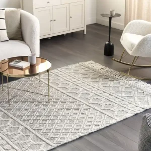 Rabatt Solhan Ullmatta 160x230 cm Beige - Textil & mattor