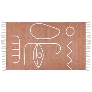 Yavu Ryamatta 80x150 cm Röd - Textil & mattor Expressleverans