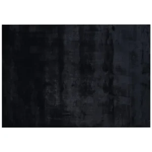 Fri frakt Skinnmatta Mirpur 80x150 cm Svart - Textil & mattor