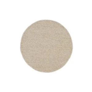 Kampanj KM Home Dalarö Ullmatta Ø160 cm Rund Beige - Textil & mattor