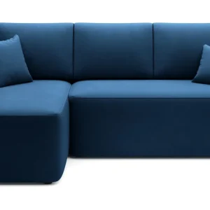 Säker betalning Hadson 3-sits Soffa med Divan Blå - Möbler