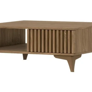 Expressleverans Entsian Soffbord 80 cm Brun - Möbler