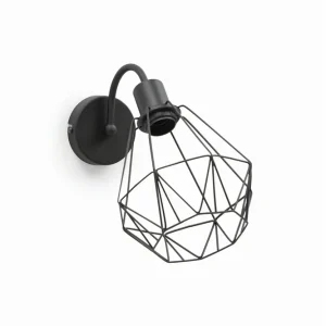 risnedsättning Bendinni Vägglampa med Arm Svart - Belysning