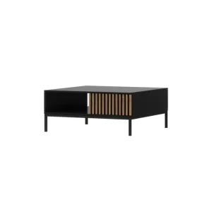 Snabb leverans Meorati Soffbord 80 cm Brun - Möbler
