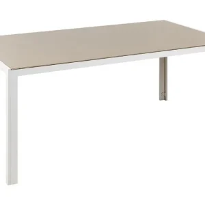 Tuiriz Matbord 160x91 cm Beige/Vit - Möbler Begränsad tid