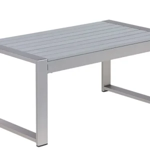 Racale Sidobord och Soffbord Utomhus 90 cm Metall Ljusgrå - Utemöbler & utemiljö Expressleverans