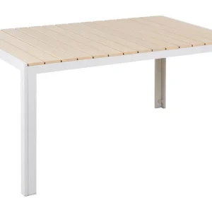 Kundfavorit Grosseto Matbord Utomhus 150x90 cm Beige/Vit - Utemöbler & utemiljö