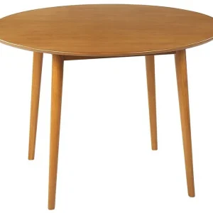 Köp online Kindersley Matbord 110 cm Rund Ljusbrun - Möbler