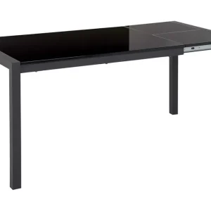 Kampanjpris Renton Matbord Förlängningsbart 120-160x80 cm Svart - Möbler