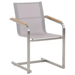 Erbjudandepris Zervo Karmstol Utomhus Beige/Silver - Utemöbler & utemiljö