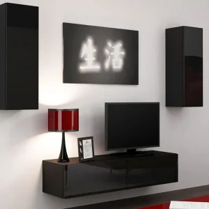 Vasil TV-möbelset 210x40x180 cm - Möbler Trygg betalning