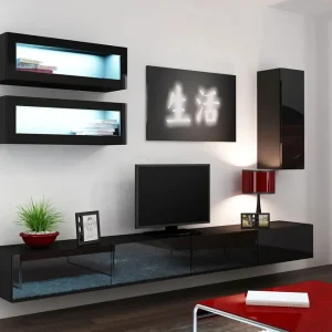 Vasil TV-möbelset 280x40x180 cm - Möbler Lägg i varukorgen