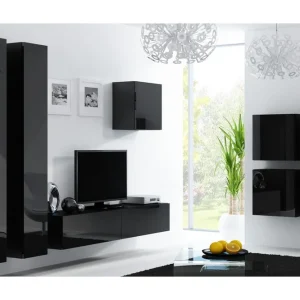 Vasil TV-möbelset 260x40x180 cm - Möbler Fynd