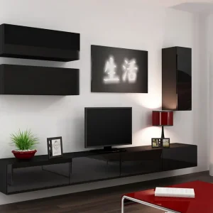 Billig Vasil TV-möbelset 280x40x180 cm - Möbler