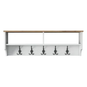 Caraway Hatthylla 120x22,2 cm Vit/Brun - Förvaring Lågt pris