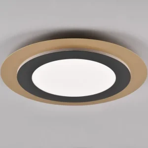 Begränsat erbjudande Morgan LED Plafond 45 cm mattsvart/ guld - Belysning