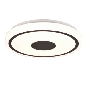 Snabb leverans Bunda LED Plafond 34 cm mattsvart - Belysning