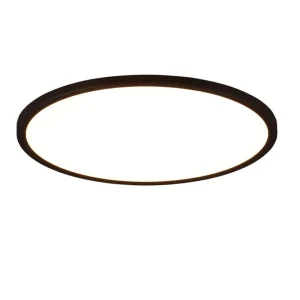 Begränsad tid Aureo LED Plafond 40 cm mattsvart RGB - Belysning