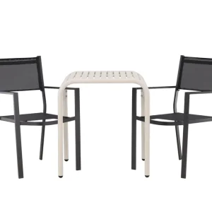 Venture Home Borneo Matgrupp Utomhus + 2 Copacabana Utestolar Beige - Utemöbler & utemiljö Kundfavorit